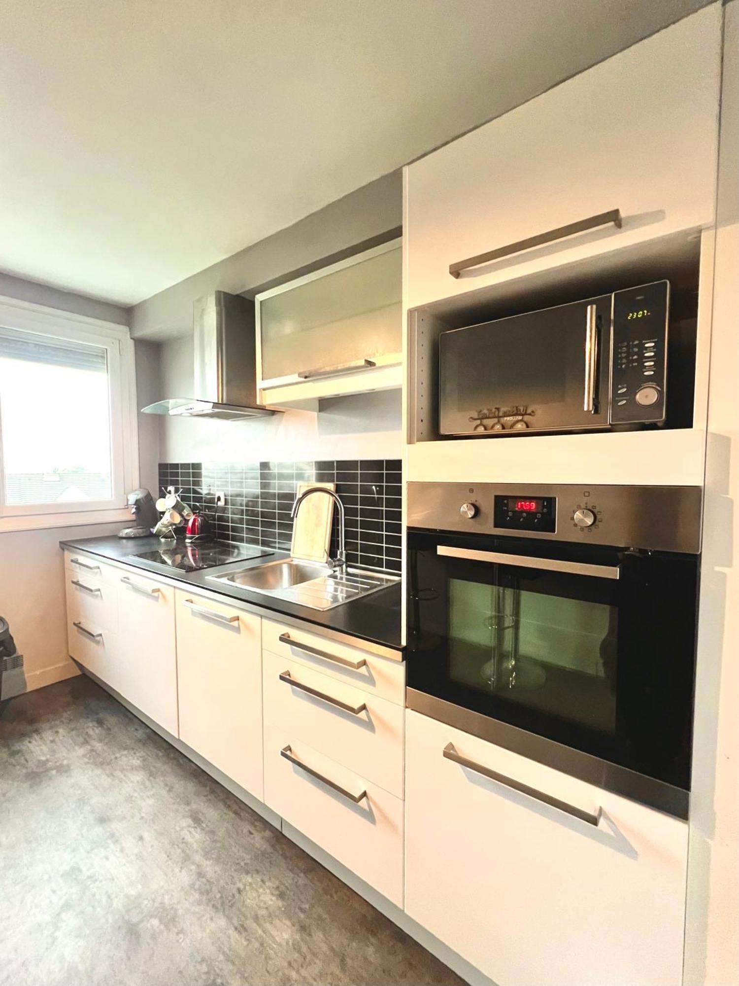 Appartement Proche Gare, 6 Voyageurs Et Stationnement Gratuit Reims Bagian luar foto